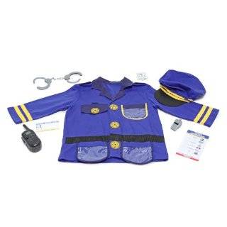 Young Heroes Child Police officer Costume, Medium  Toys & Games 