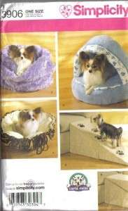   Pet Accessories Clothes Beds Costumes Simplicity Sewing Pattern  