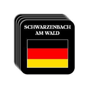 Germany   SCHWARZENBACH AM WALD Set of 4 Mini Mousepad Coasters