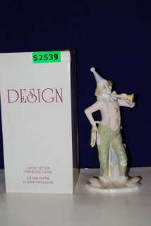 Paul Sebastian Porcelain Clown Figurine (#S2539)  