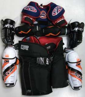 New jr junior large protective ice hockey equipment set  