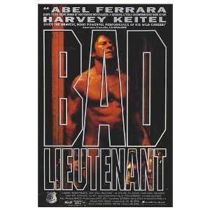 Bad Lieutenant Movie Poster, 26.8 x 39.7 (1992) 