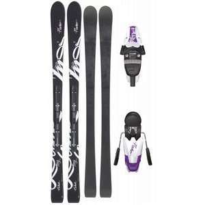 Fischer Exhale RF Skis w/ V9 RF My Style Bindings White/Violet  