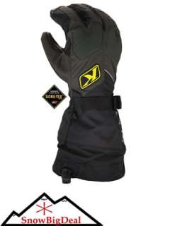 Klim Fusion Gloves Snowmobiling Insulated Thinsulate Gore tex 