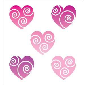  Sandylion Classpak Stickers, Hearts 