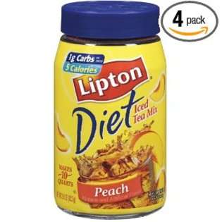 Lipton Lipton Diet Iced Tea Mix, Peach, 2.9 Ounce 