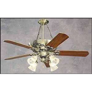  Ceiling Fan With Light Remote Antique Brass: Home 