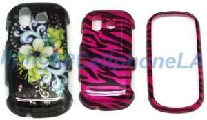 Samsung Intensity U450 2 Pc Bouquet + Zebra Case Cover  