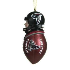 Atlanta Falcons NFL Team Tackler Player Ornament (4.5 Caucasian inch)