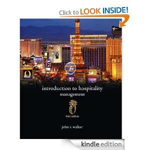 Introduction to Hospitality Management (3rd Edition) John R. Walker 