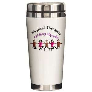  physical therapy Health Ceramic Travel Mug by  