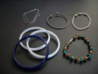   Assorted Lot Of Womens Casual Bracelets Bead,Metal Stretch  