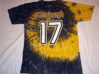MIKE WALLACE PITTSBURGH TIE DYE T SHIRT WE HAVE MEDIUM LARGE & XL 