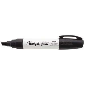  Sharpie Paint Pen (Oil Based)   Color: Black   Size: Bold 