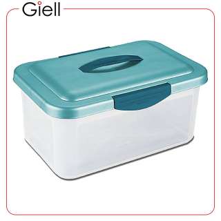 Sterilite Clear Storage Case Container Lid & Handle  