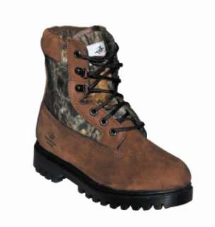 Pro Line Youths Winchester Brown and Mossy Oak Break Up Hunting Boot