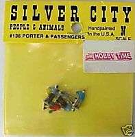 Silver City People & Animals   #136 Porter & Passengers  