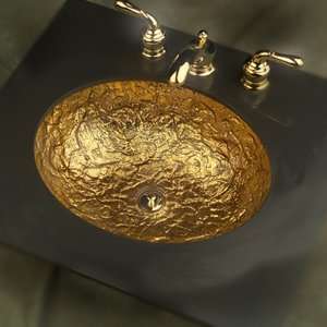  Oceana 24K Gold Undermount Lavatory Sink 007 007 400