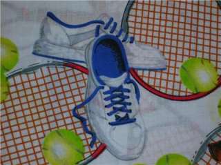 New Tennis Fabric BTY Racket Ball Shoes Sports  