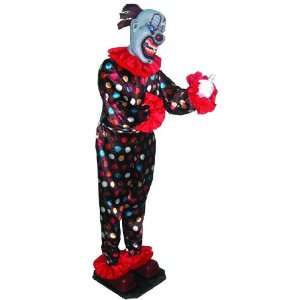   Scary Creepy Clown 5 Animatronic Prop Decoration: Toys & Games