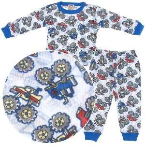   Truck Thermal Pajamas for Babies, Toddlers and Boys 24 Months: Baby