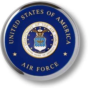  Air Force Seal Chrome Coaster 