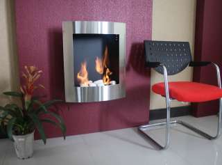 BLISSO ETHANOL FUEL FIREPLACE Wall Mounted no gas  
