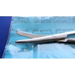Medical Dental Veterinary Scissor Metzembaum CURVED 5 1/214cm ANGELUS 