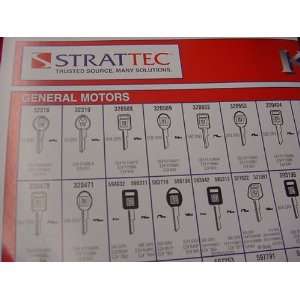  Strattec Poster Size Key Chart: Everything Else