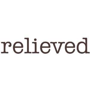  relieved Giant Word Wall Sticker: Home & Kitchen