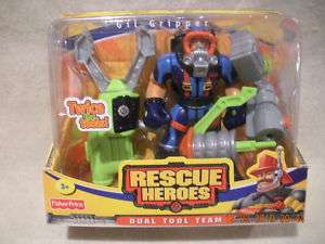 Rescue Heroes Dual Tool Team Gil Gripper New in Box!  