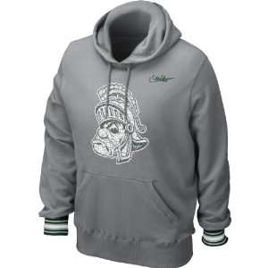 Nike Michigan State Spartans Mens Vault Pullover Hoodie 