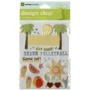  Sport Design Shop Sticker: Beach Volleyball: Electronics