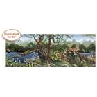 Walls Whimisical Wall Jungle Mural Style Border in Multi
