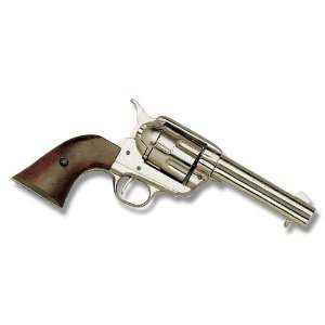  U.S.A. M1873 Fast Draw Old West Pistol with Nickel 