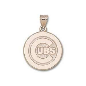  Chicago Cubs 1 C Cubs Pendant   14KT Gold Jewelry 