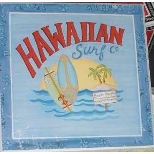  Hawaiian Surf Co. Decorative Beach Art Wall Plaque 