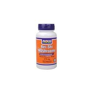  Rei Shi Mushrooms by NOW Foods   (45mg   100 Capsules 