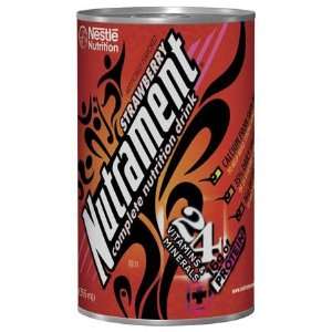 Nutrament Strawberry Flavor Energy Drink 12 oz  Grocery 