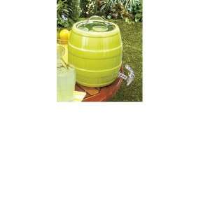  Ceramic Beverage Cooler Lime Patio, Lawn & Garden