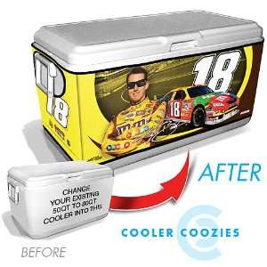 Cooler Coozies Kyle Busch #18 M&Ms Medium Cooler Cover:  