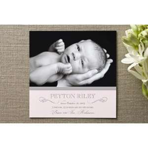  Sweet Sophistication Birth Announcements by Paper 