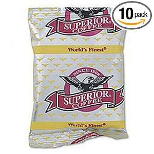 Worlds Finest Ground Coffee, 2 Ounce Filterpaks (Pack of 10)  