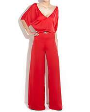 Red (Red) Miss Sixty Red Sunshine Jumpsuit  245015660  New Look