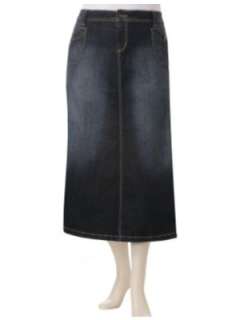 FASHION BUG   Long Denim Skirt  