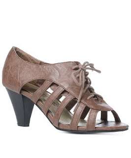 Truffle (Brown) Lace Up Heeled Shoe  235220024  New Look