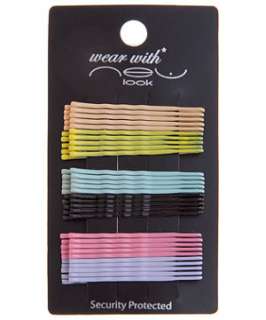 null (Multi Col) 30 Pack Multi Coloured Hair Grips  245373799  New 