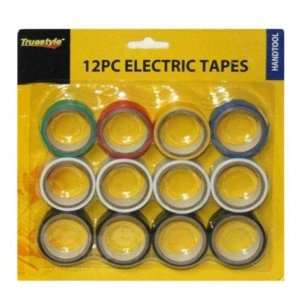  12 Piece Electric Tape Assorted Colors Case Pack 48 Patio 
