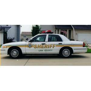  CODE 3 LINN COUNTY, IA SHERIFF POLICE DECALS   1/24 & 1/43 
