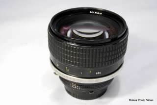 Nikon 85mm f1.4 AI S Nikkor Lens Used  